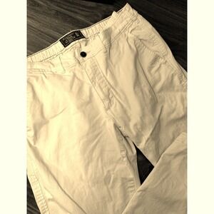 Abercrombie Fitch Felix Super Slim Stretch Chinos Light Pink Mens 33"x32"